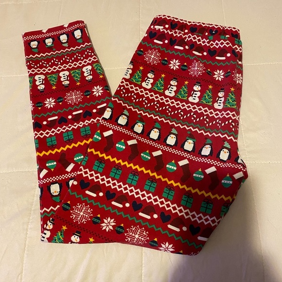 The Children's Place Other - The children’s Place Christmas fleece leggings Size XL 16